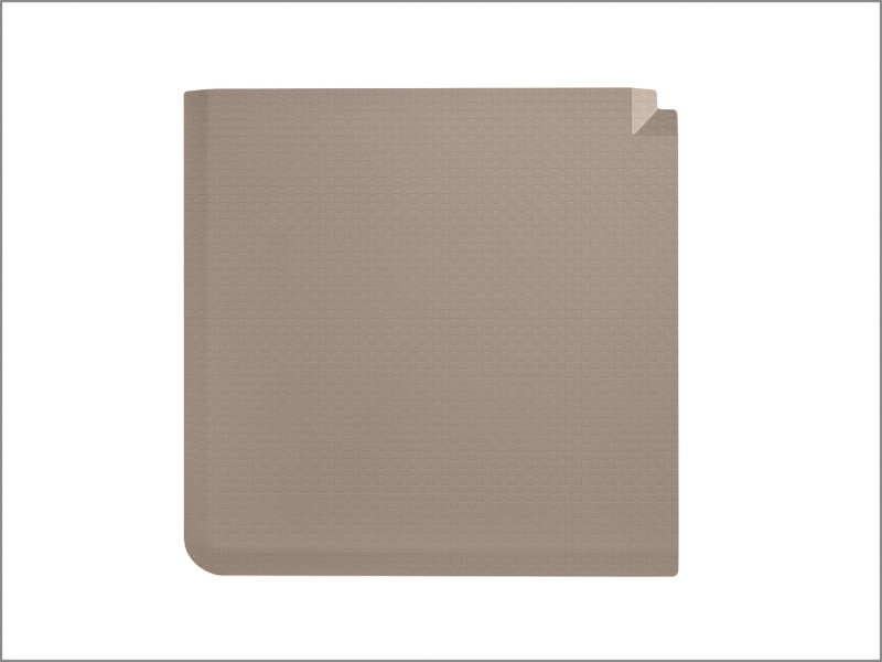 WeatherTech Comfort Mat Connect Middle Mat 25x25in Woven (Use w/End Mat Set) Tan