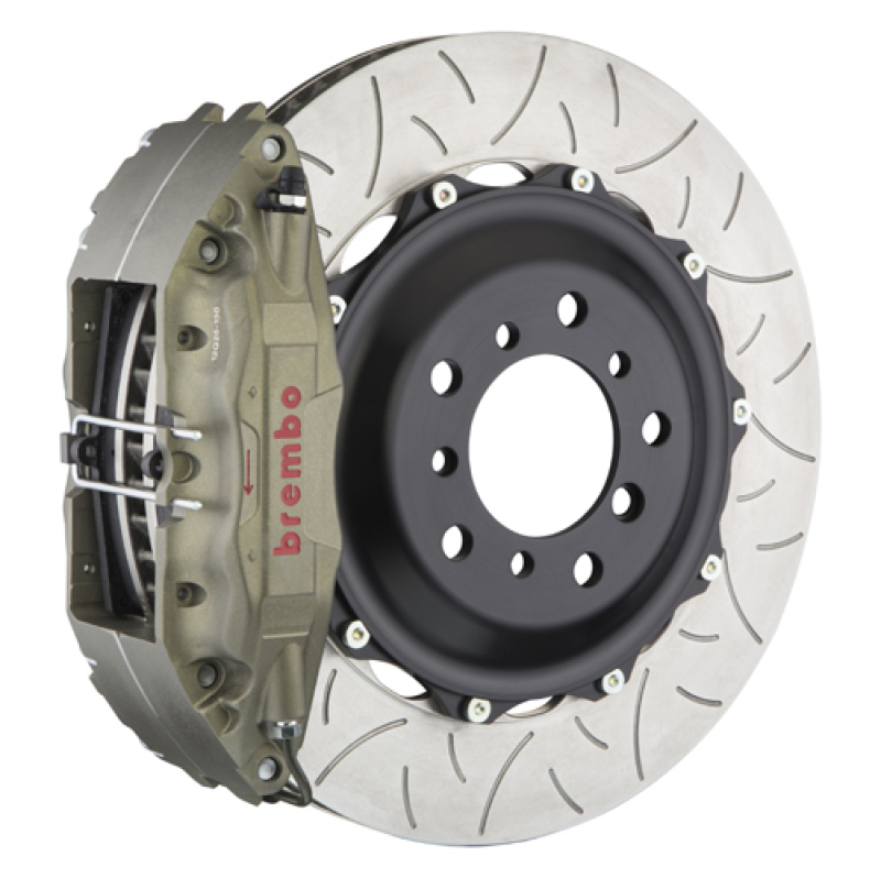 Brembo 12-20 BRZ PISTA Front Race BBK 4 Piston Cast 2pc 355x32x53a 2pc Rotor T3-Clear HA