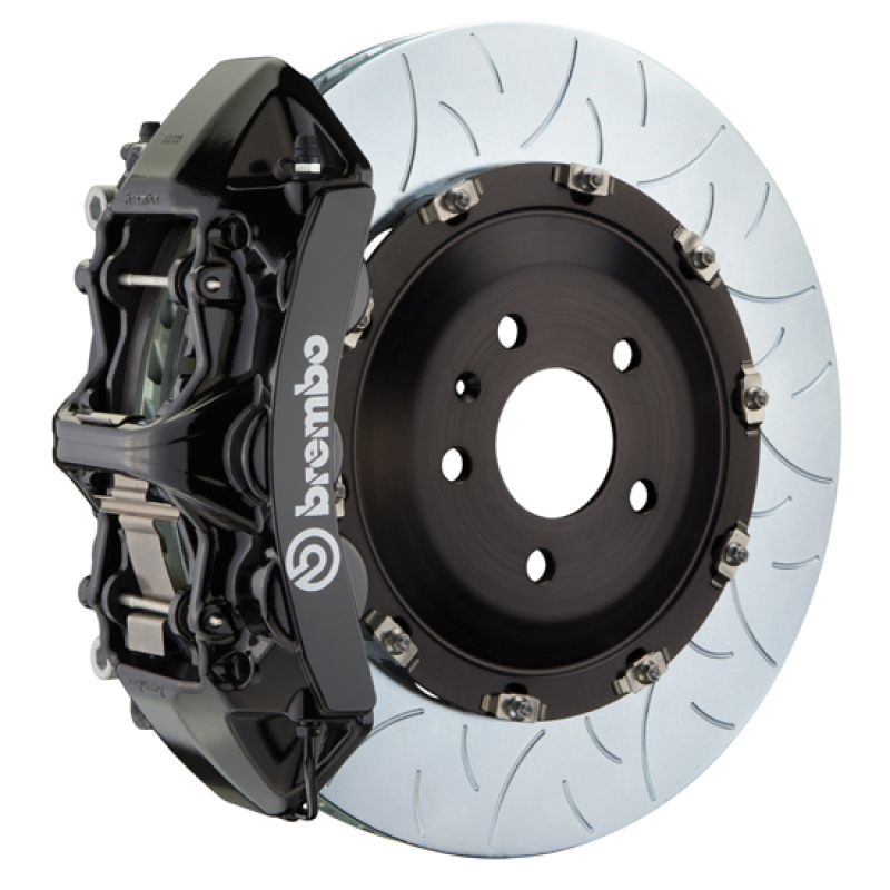 Brembo 07-13 X5 Front GT BBK 6 Piston Cast 405x34 2pc Rotor Slotted Type3-Black