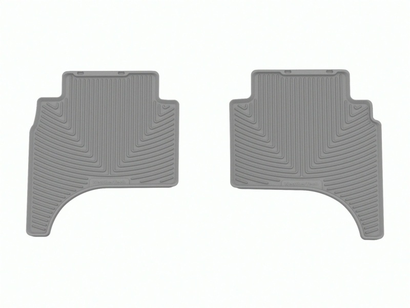 WeatherTech 22-23 Hyundai Santa Cruz Rear All-Weather Floor Mats - Grey