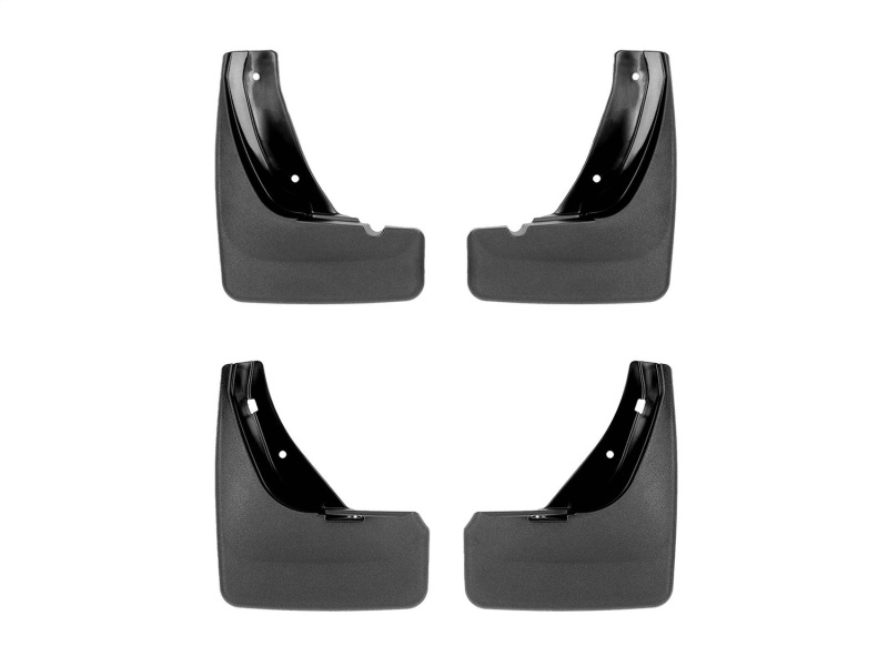 WeatherTech 22-23 Hyundai Santa Cruz No Drill Mudflaps - Black
