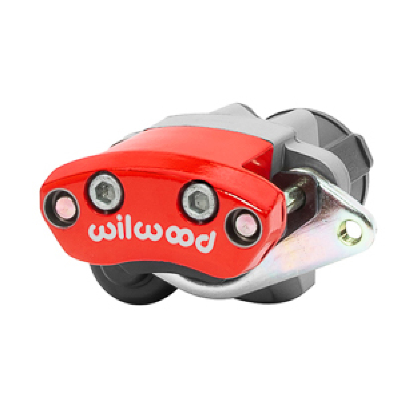 Wilwood Red Electric Parking Brake Caliper - 4.75in Bracket - 0.15-0.39in - Right