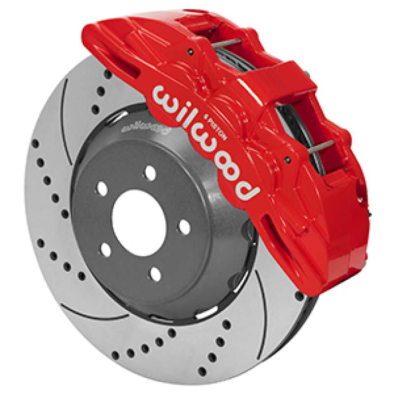 Wilwood 15-23 Mustang Front Kit SX6R Lug Drive