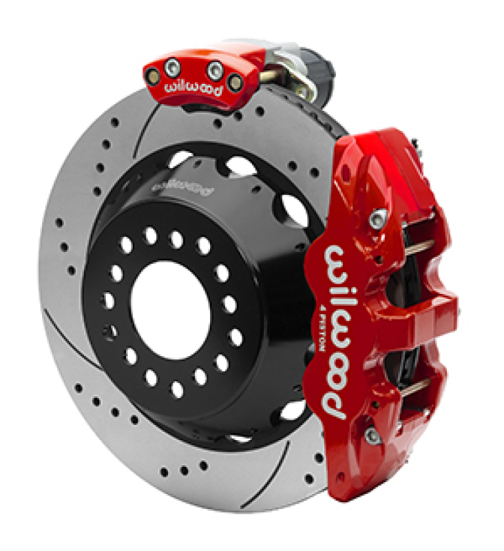 Wilwood EPB Rear Kit AERO4 12 Bolt 2.75 OffSet