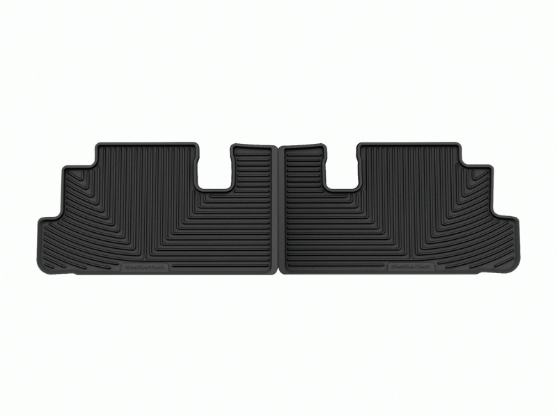 WeatherTech 22-23 Infiniti QX60 Rear Rubber Mats - Black