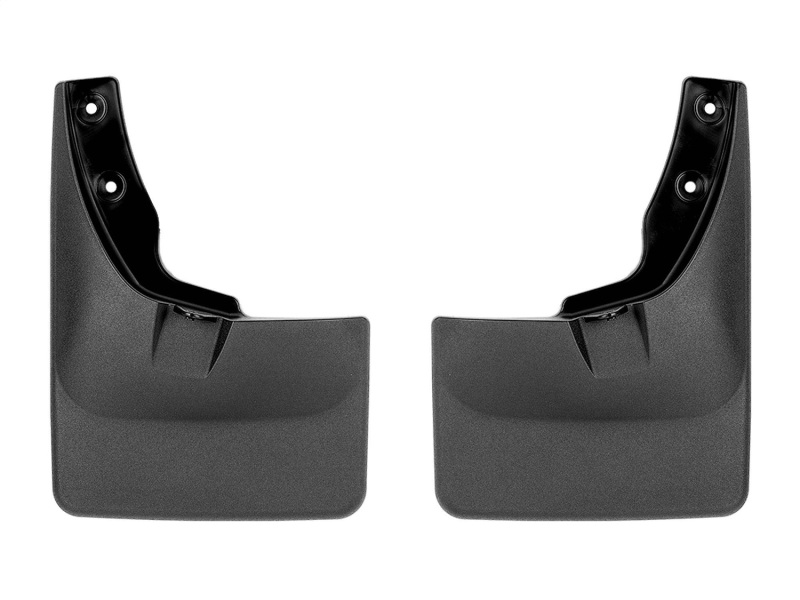 WeatherTech 22-23 Nissan Frontier D41 (No Pro-X/Pro-4X) No Drill Rear MudFlaps - Black