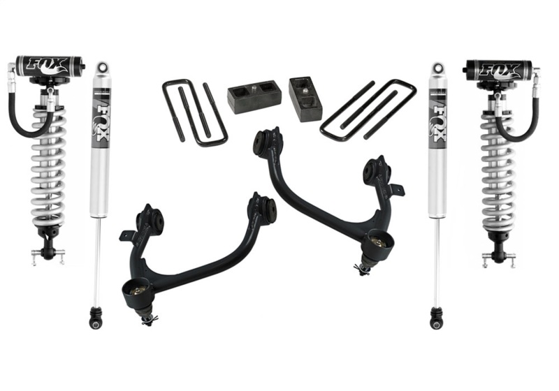 Superlift 19-22 GM Sierra 1500 (Excl AT4 & Trail Boss) 3in Lift Kit w/ Fox Front Coil & 2.0