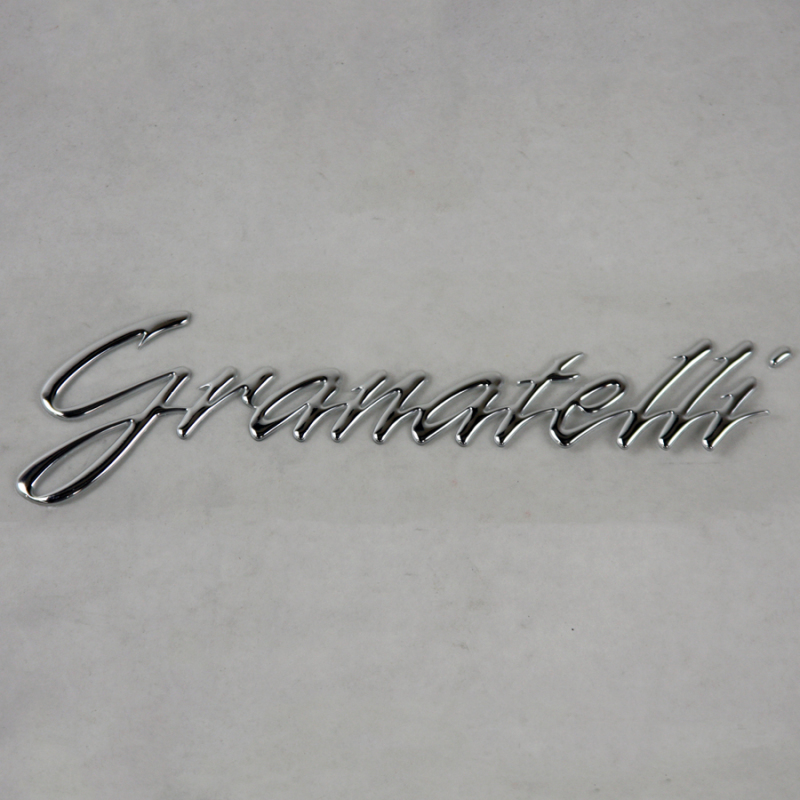 Granatelli Logo Domed Decal - Chrome