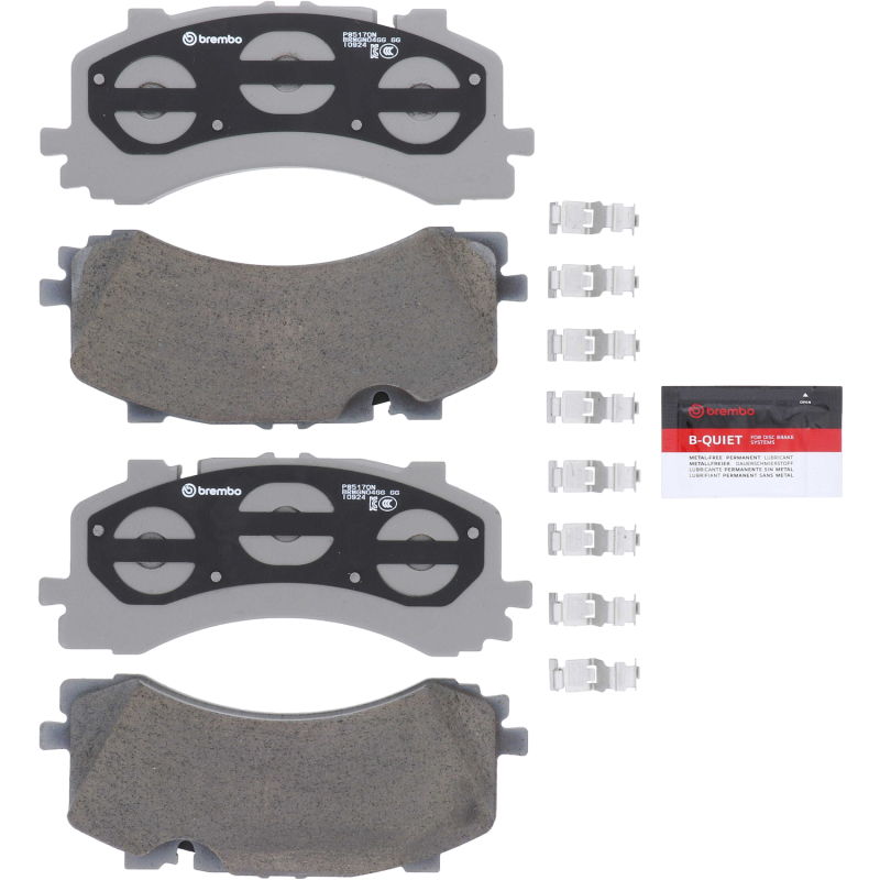 Brembo 20-22 Audi A8 Quattro/SQ8/SQ7/S6/S7 Sportback/S8 Front NAO Brake Pad