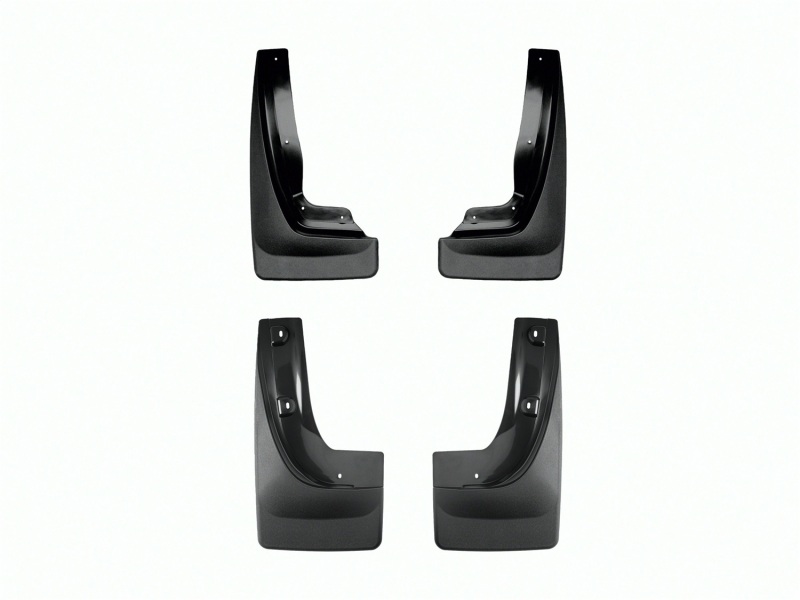 WeatherTech 22-23 Jeep Grand Cherokee (Incl. 4xe) No Drill Mudflaps - Black
