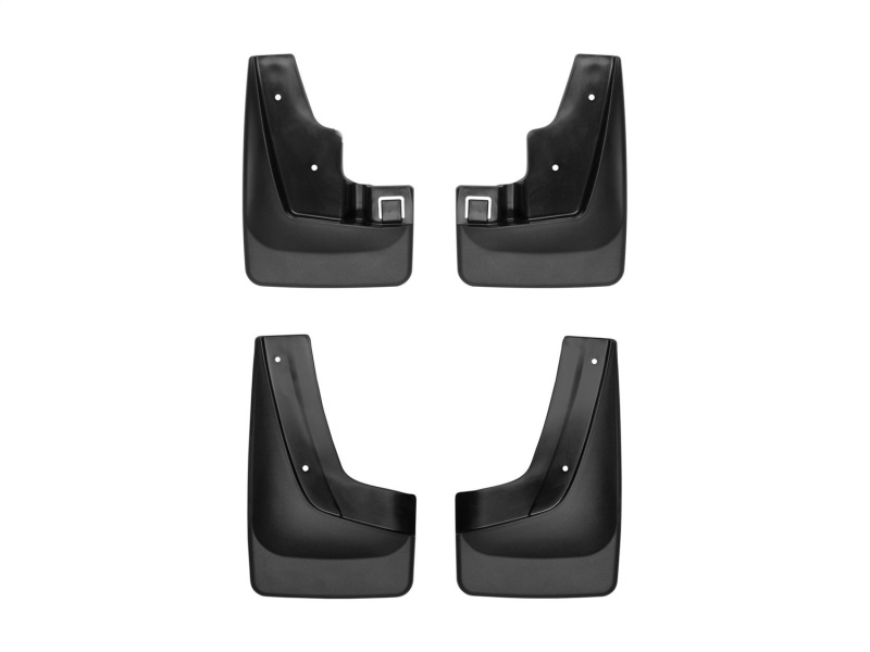 WeatherTech 11-17 Jeep Patriot No Drill Mudflaps - Black