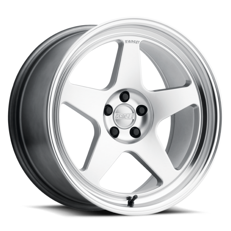Kansei K12H Knp 18x9in / 5x114.3 BP / 35mm Offset / 73.1mm Bore - Hyper Silver Wheel