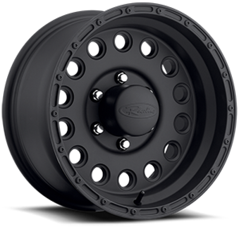 Raceline 887B Rock Crusher 16x10in / 8x170 BP / -24mm Offset / 130.81mm Bore - Satin Black Wheel