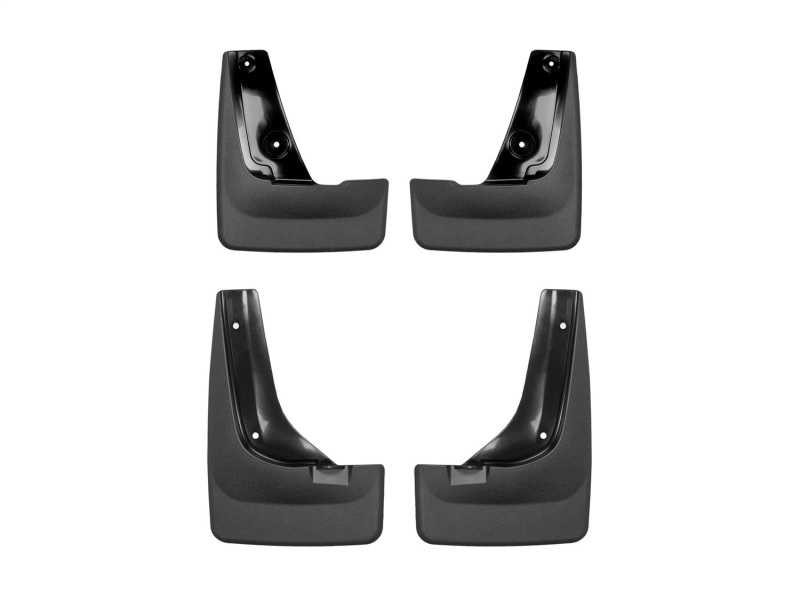 WeatherTech 22-23 Hyundai Tucson (No XRT/Rear Will Not Fit N-Line) No Drill Mudflaps - Black