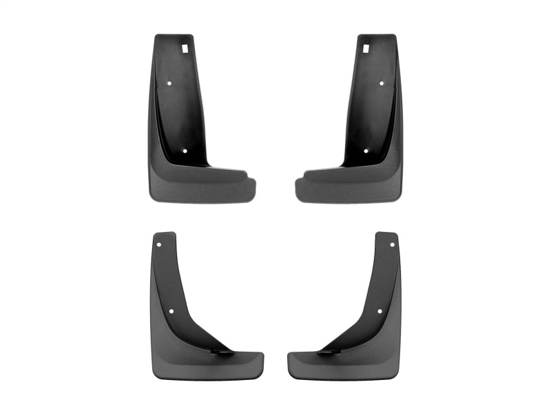 WeatherTech 2023 Mazda CX-50 Front & Rear No Drill Mudflaps - Black