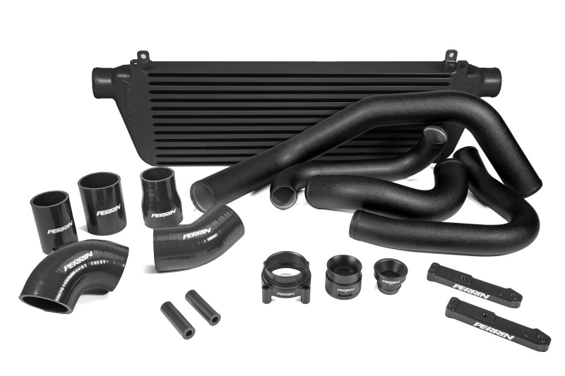 PERRIN 22-25 Subaru WRX Front Mount Intercooler Kit (Black Tubes & Black Core)