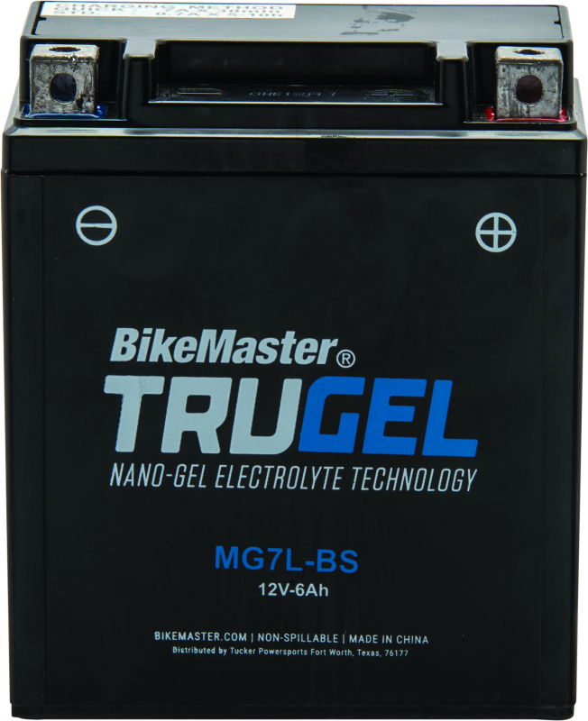 BikeMaster TruGel Battery - MG7L-BS