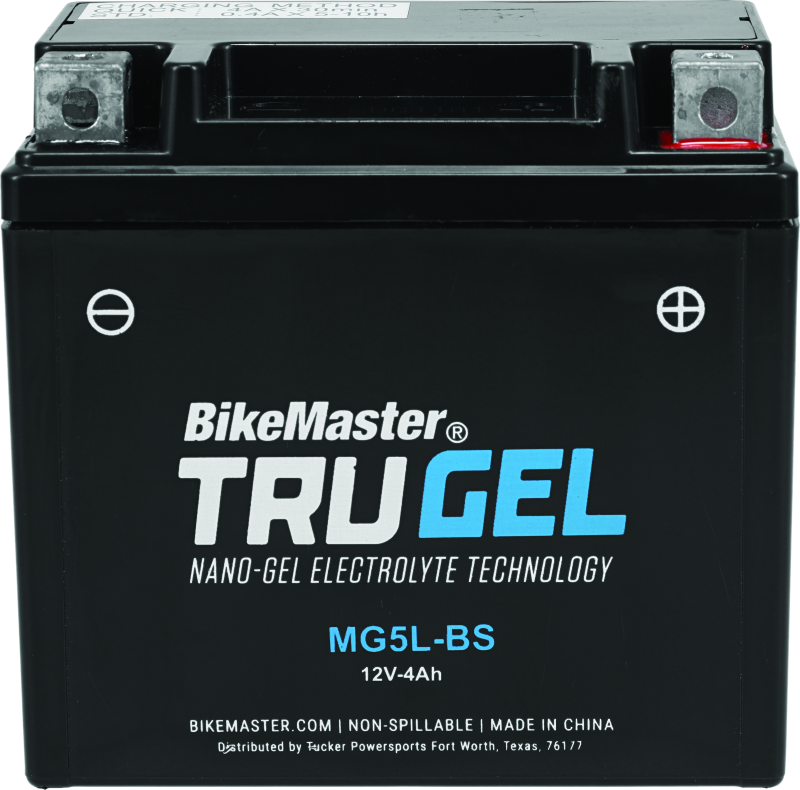 BikeMaster TruGel Battery - MG5L-BS