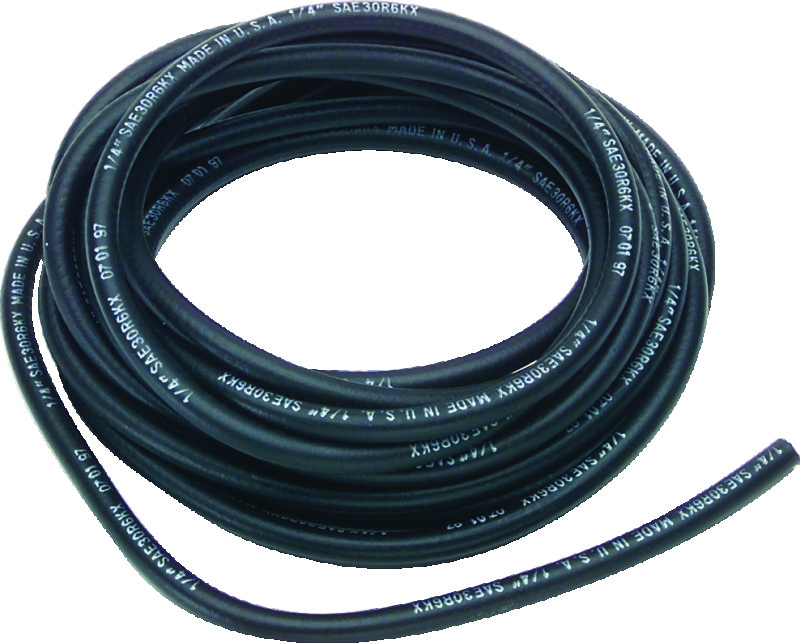 Bikers Choice 1/4 Inch X 25 Feet Neoprene Oil/Fuel Line