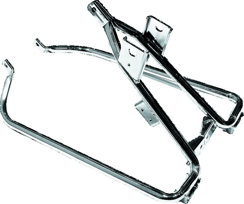 Bikers Choice 09-13 FLH FLT Chrome Saddlebag Support Bracket