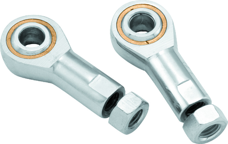 Bikers Choice 5/16 Chrome Shift Rod Ends Eye Type Pr