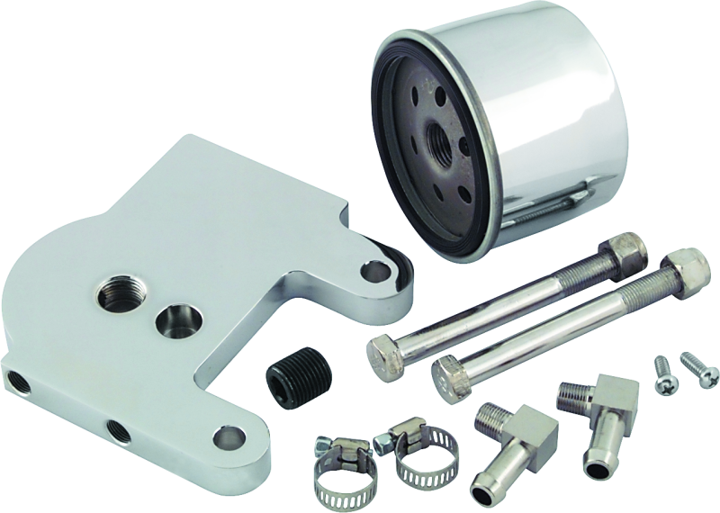 Bikers Choice 76-99 4 Speed Big Twin / Softail Oil Filter / Voltage Regulator Mounting Kit