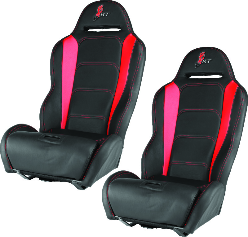 DragonFire Racing Highback Rt Seat Pr Blk/Red