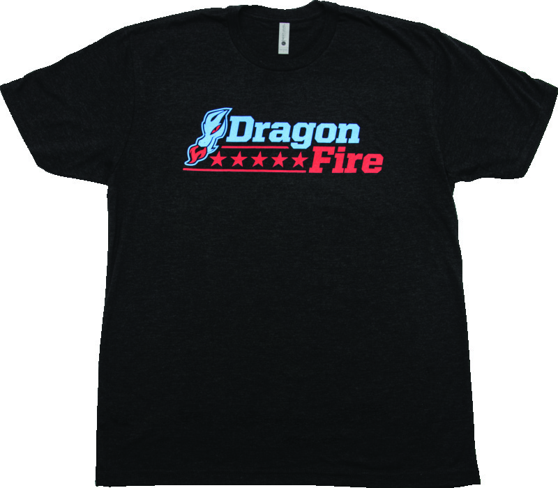 DragonFire Racing Dfr Logo Tee Blue/Red Sm