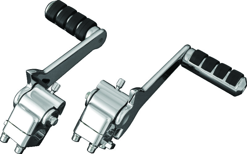 Kuryakyn Adjustable Passenger Pegs 07-09 Chrome