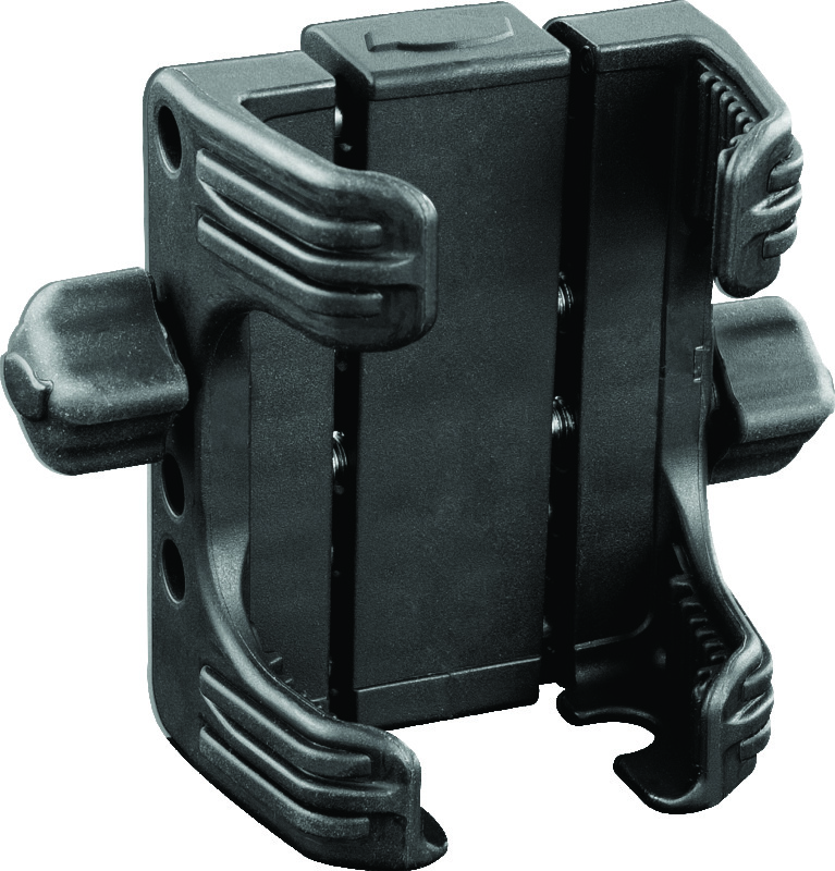 Kuryakyn Tech Connect Device Holder Standard 1-5/8 to 3-5/8 inches Wide Black