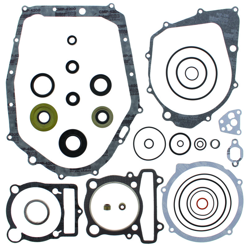 QuadBoss 87-04 Yamaha YFM350 Warrior Complete Gasket Set w/ Oil Seal