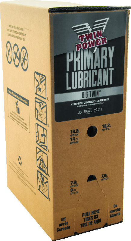 Twin Power Primary Lube - 6 Gallon Bag-In-Box
