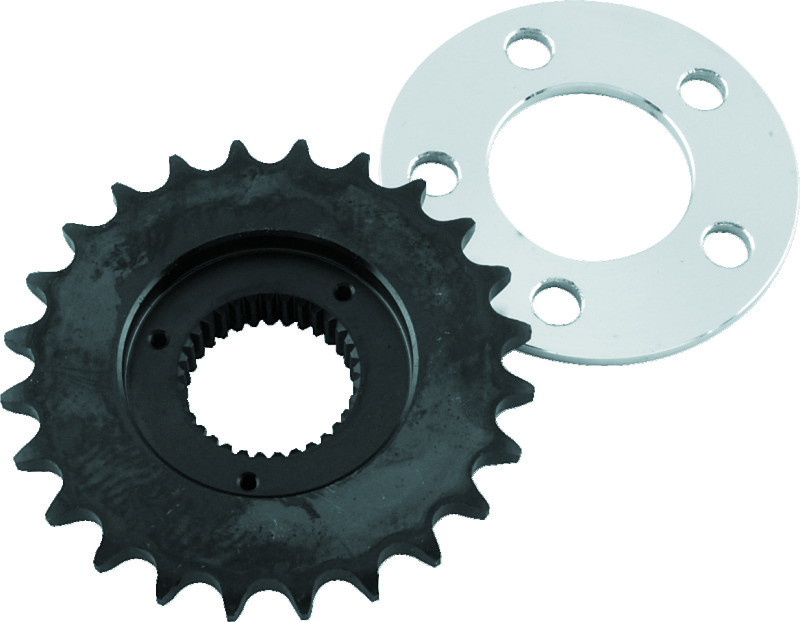Twin Power 5 Speed Big Twin 24T Offset Sprocket Kit .282 Offset W/.197 Rear Sprocket Spacer