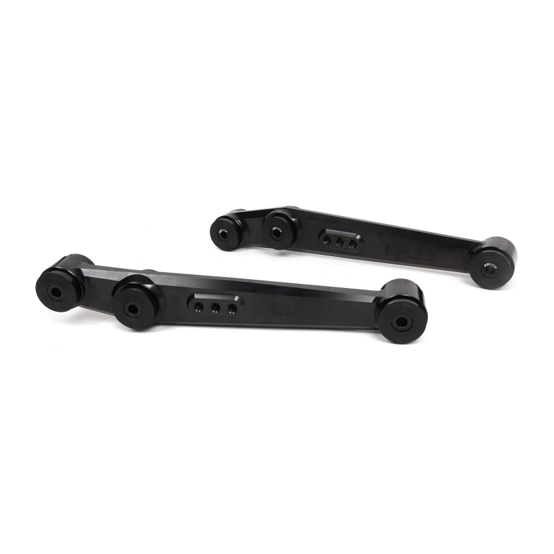 BLOX Racing 90-01 Integra, 89-95 Civic, CRX, Del Sol V2 Billet Rear LCA Poly Bushings - Black