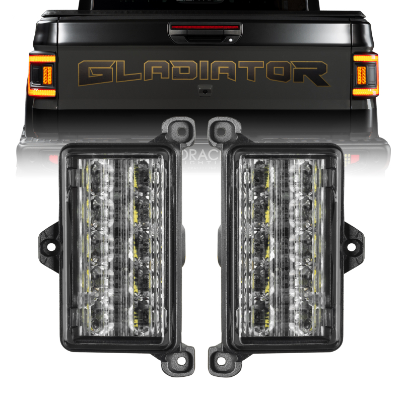 Oracle Lighting Jeep Gladiator JT Dual Reverse LED Flush Taillight - Amber/White