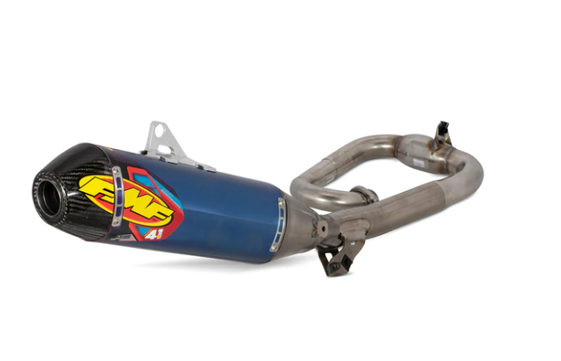 FMF Racing Yamaha YZ250F/FX 19-24 Anodized Titanium Factory 4.1 RCT Full System w/Carbon Cap