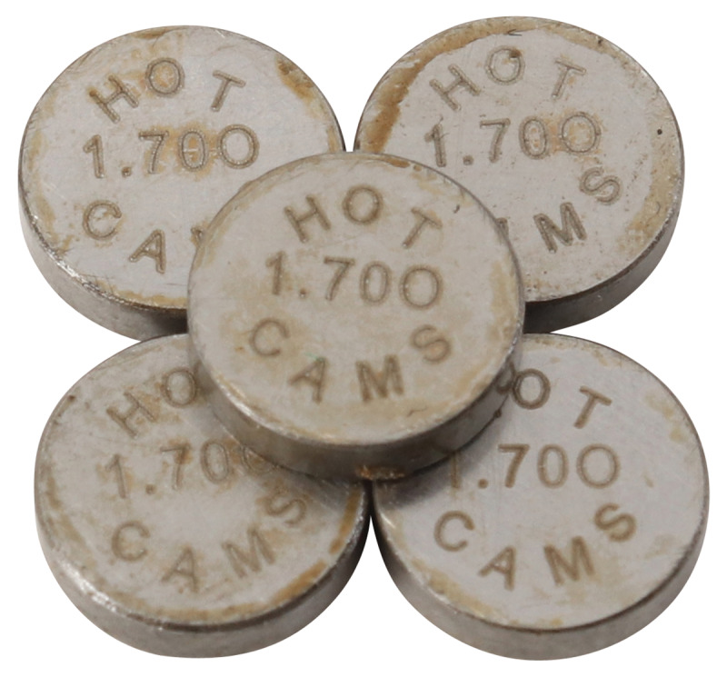 Hot Cams 08-13 Yamaha WR 250 R Dual Sport 250cc 1.70mm Shim Kit - 5 Pack