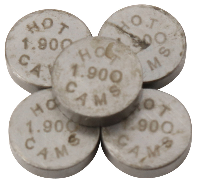 Hot Cams 08-13 Yamaha WR 250 R Dual Sport 250cc 1.90mm Shim Kit - 5 Pack