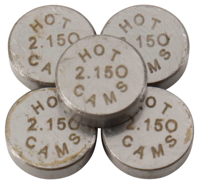 Hot Cams 08-13 Yamaha WR 250 R Dual Sport 250cc 2.15mm Shim Kit - 5 Pack
