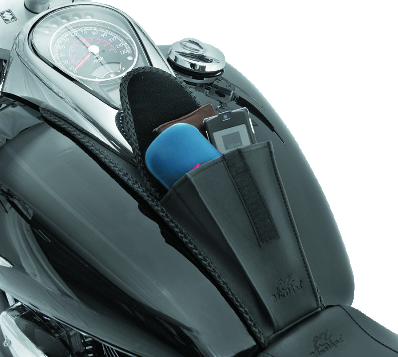 Mustang 05-08 Suzuki VL800 Volusia, Boulevard C50 Tank Bib - Black