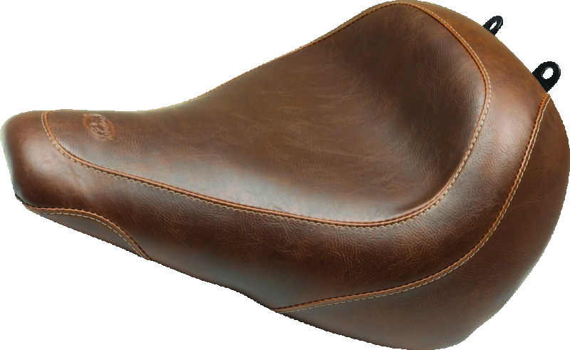 Mustang 18-21 Harley Fat Boy Wide Tripper Solo Seat - Brown