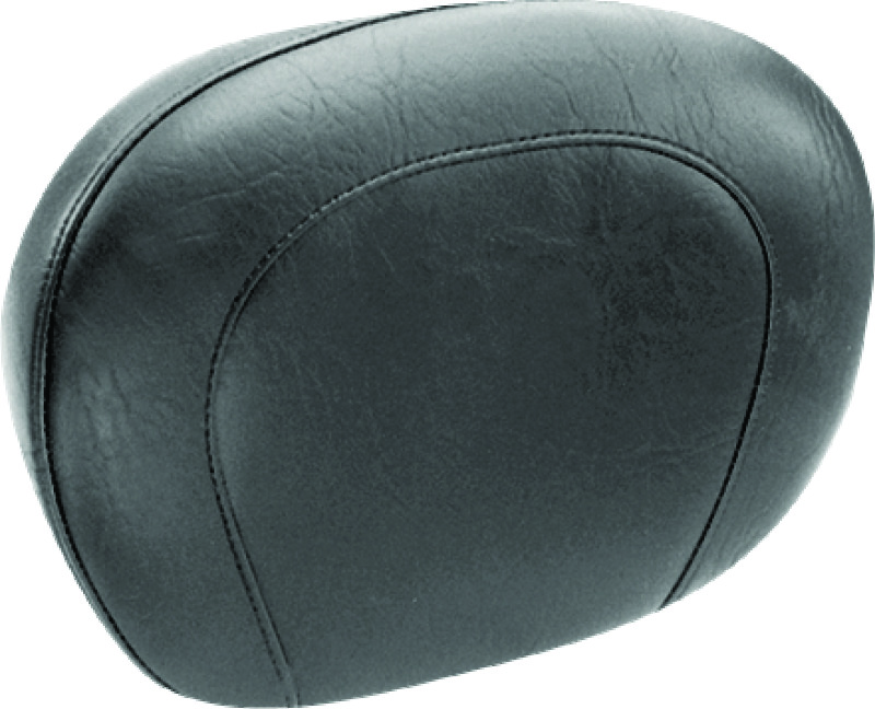 Mustang Harley Low Medallion Sissy Bar Pad (12 inch x 9 inch) - Black