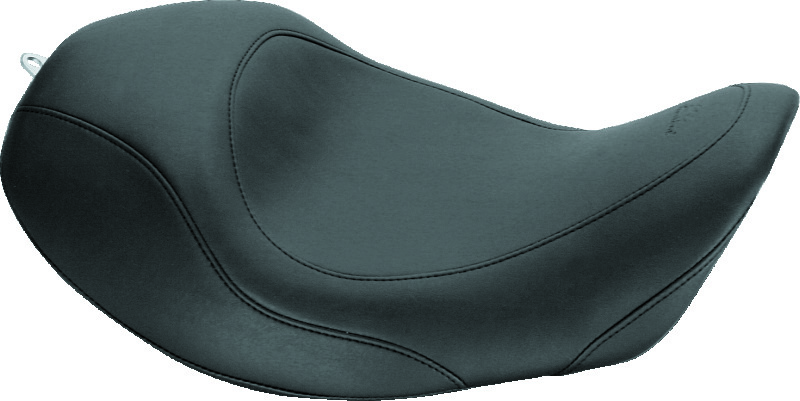 Mustang 06-17 Harley Dyna Wide Tripper Forward Solo Seat - Black