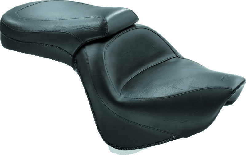 Mustang 06-21 Kawasaki Vulcan 900 Classic, Custom Standard Touring 1PC Seat - Black