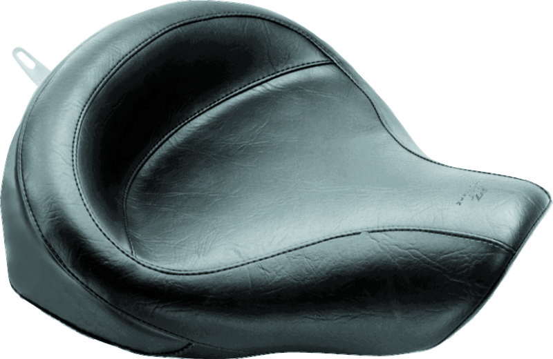 Mustang 06-17 Harley Dyna Wide Touring Solo Seat - Black