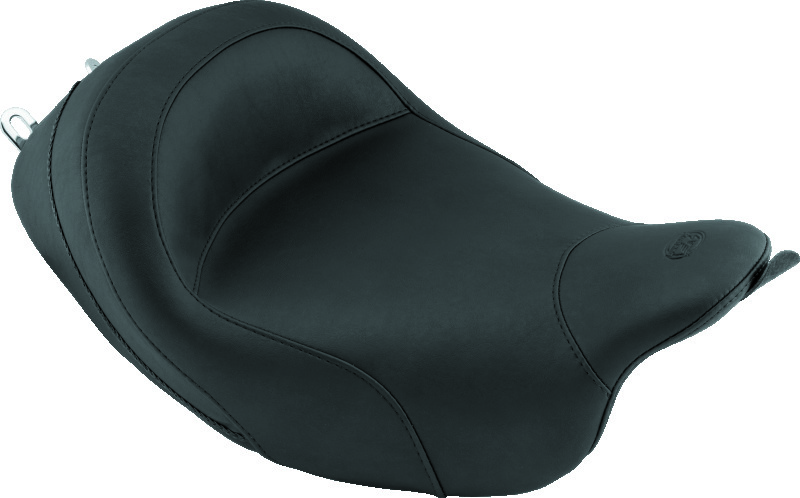 Mustang 08-21 Harley Electra Glide Std, Rd Glide, Rd King, Street Glide Touring Solo Seat - Black