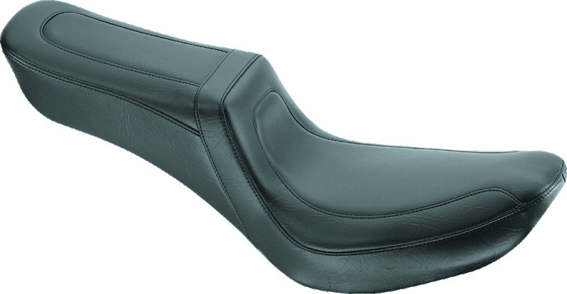 Mustang 58-84 Harley FX/FL Squareback 1PC Seat - Black