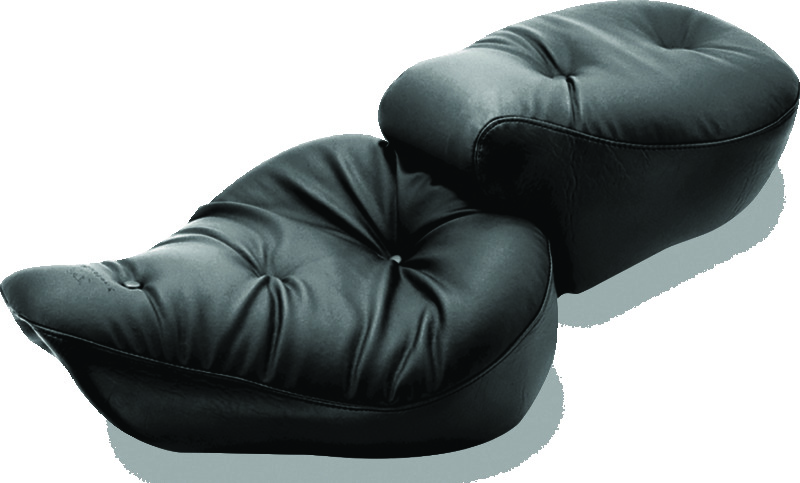 Mustang 91-05 Harley Dyna Wide Touring 1PC Seat Regal - Black