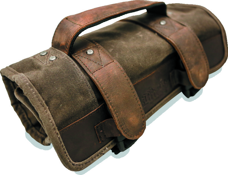 Burly Brand Voyager Tool Roll - Dark Oak