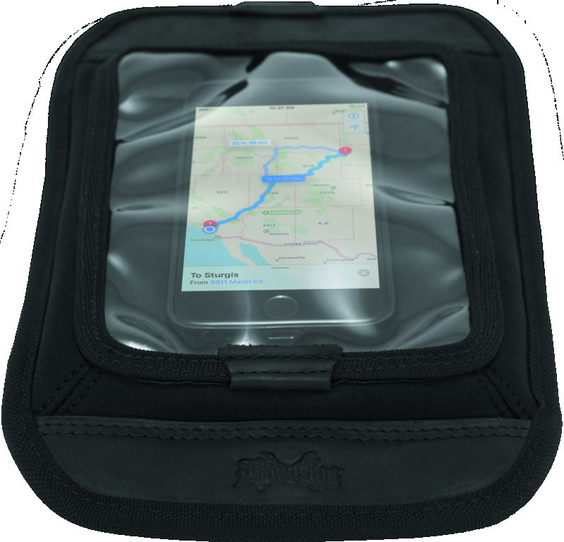 Burly Brand Voyager Tank Pad - Black